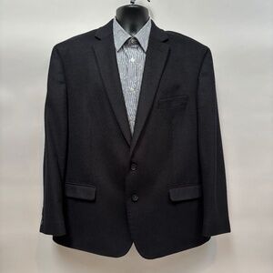 Ralph Lauren RN 90736, 2-Button Blazer Black 48R